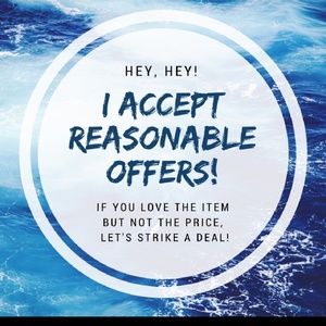 Make me a reasonable offer❄️